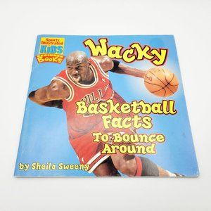 Vintage 90s Basketball Facts Sports Illustrated Kids Book Michael Jordan Cover